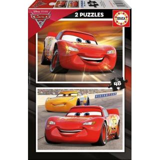 Educa Puzzle 2x48 τεμ. Cars 3