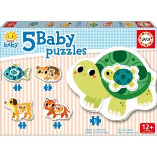 Educa Puzzle Baby Animals (5 Παζλ 2/3/4 τεμ.)