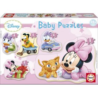 Educa Puzzle Baby Minnie (5 Παζλ 3/4/5 τεμ.)