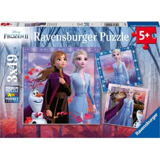 Παζλ 3χ49 Τεμ. Frozen II Ψυχρά και Ανάποδα - Ravensburger