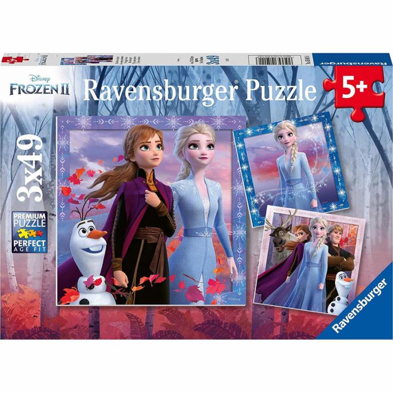 Παζλ 3χ49 Τεμ. Frozen II Ψυχρά και Ανάποδα - Ravensburger