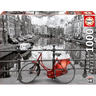 Educa Puzzle 1.000 τεμ. Amsterdam, Black & White