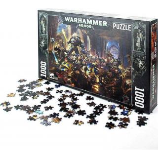 Gulliman vs Black Legion - Warhammer 40K Puzzle 1000pcs