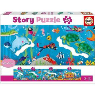 Educa Puzzle 26 τεμ. Story Puzzle Underwater World