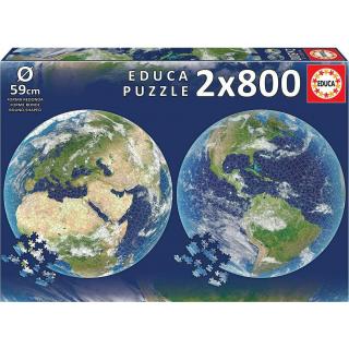 Educa Puzzle Planet Earth 2x800 τεμ.
