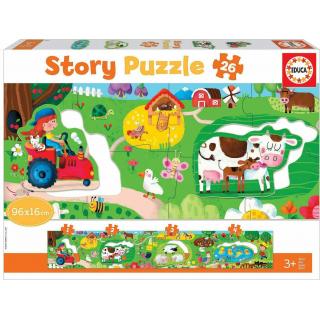 Educa Puzzle 26 τεμ. Story Puzzle The Farm