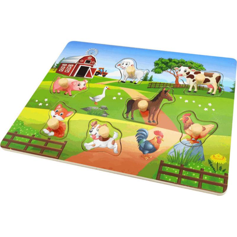 Σφηνώματα Ζώα της Φάρμας 7 τμχ