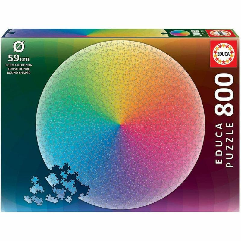 Educa Puzzle 800 τεμ. Rainbow