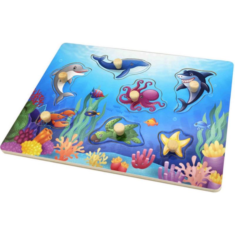 Σφηνώματα Ζώα της Θάλασσας 7 τμχ