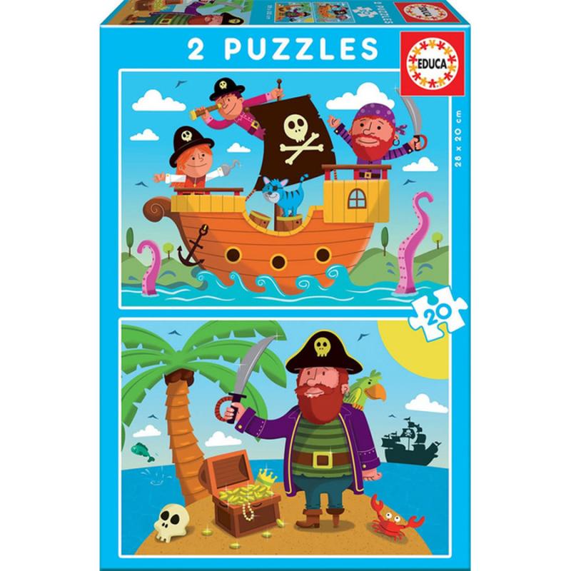Educa Puzzle Pirates 2x20 τεμ.
