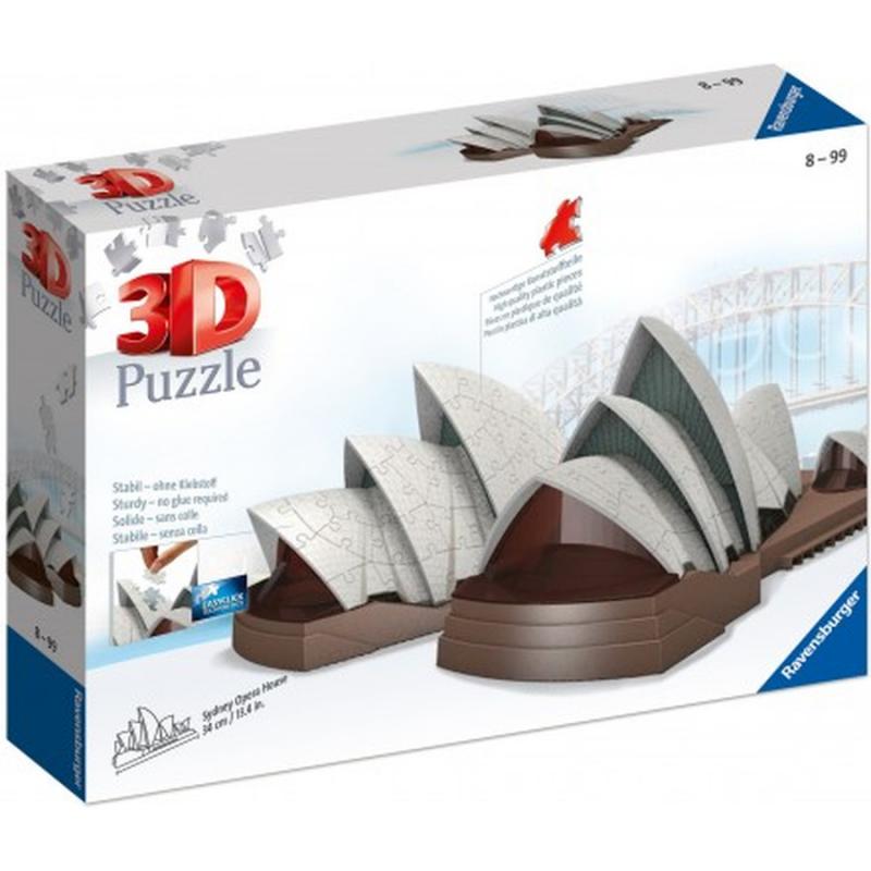 3D Puzzle Maxi 216 τεμ. Η Όπερα του Σίδνεϋ - Ravensburger