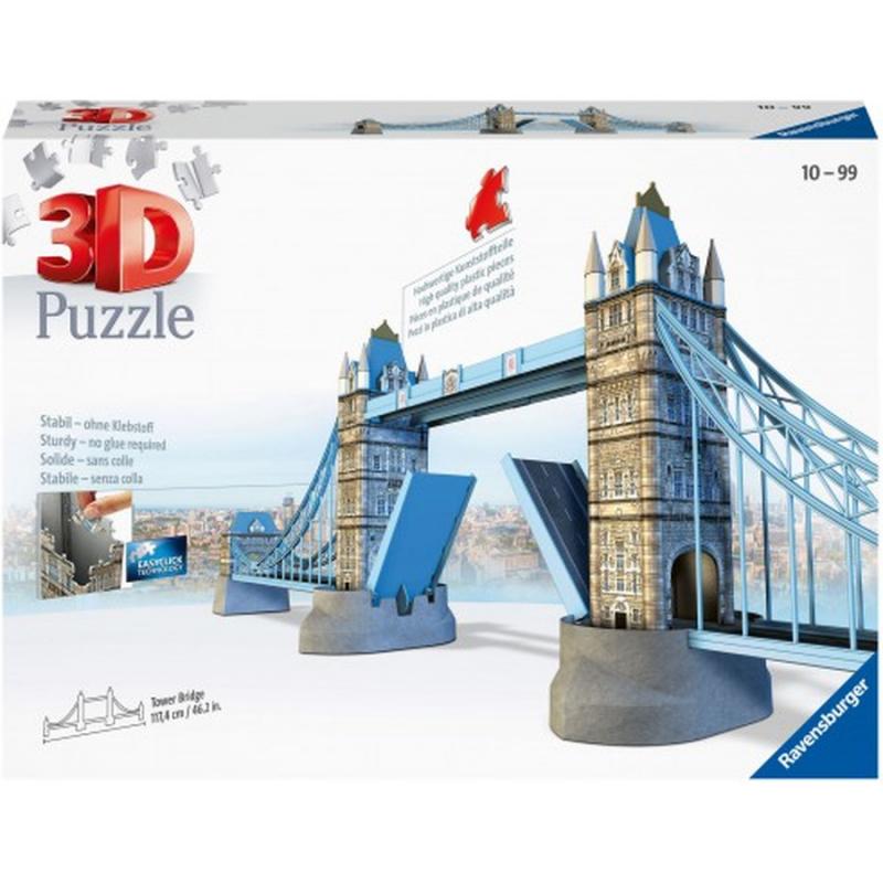 3D Puzzle Maxi 216 τεμ. London Tower Bridge - Ravensburger