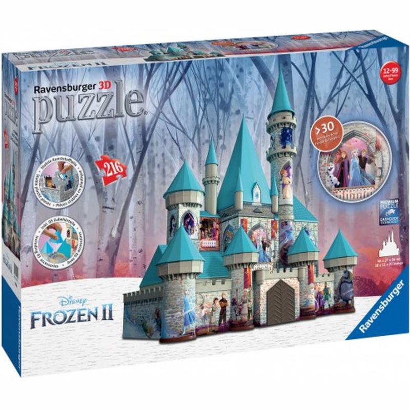 3D Puzzle Maxi 216 τεμ. Το Κάστρο της Έλσας - Ravensburger