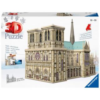 3D Puzzle Maxi 324 τεμ. Νοτρ Νταμ - Ravensburger
