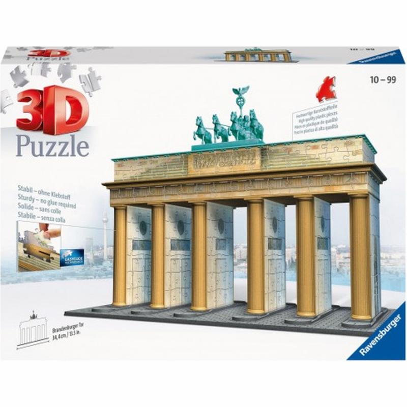 3D Puzzle Maxi 324 τεμ. Πύλη Βρανδεμβούργου - Ravensburger