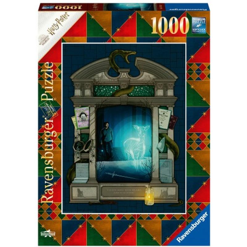 Παζλ 1000 τεμ. Harry Potter: Οι Κλήροι του Θανάτου Ι - Ravensburger