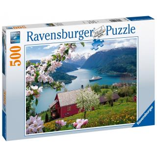 Παζλ 500 τεμ. Σκανδιναβικό Τοπίο - Ravensburger