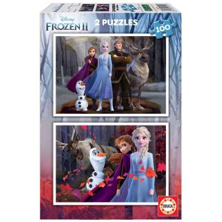 Educa Puzzle Frozen II 2x100 τεμ.