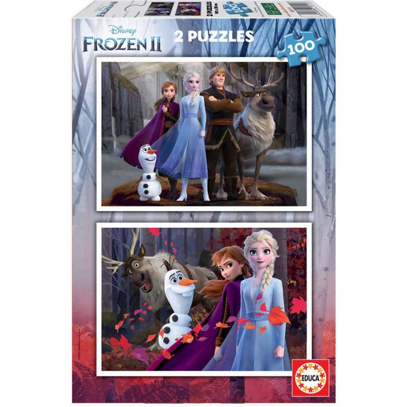 Educa Puzzle Frozen II 2x100 τεμ.