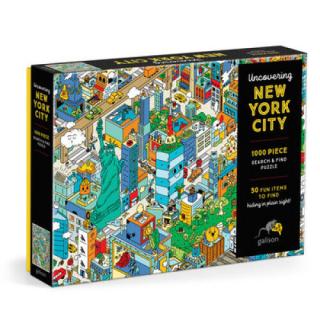 Uncovering New York City Search and Find 1000 Piece Puzzle - EN