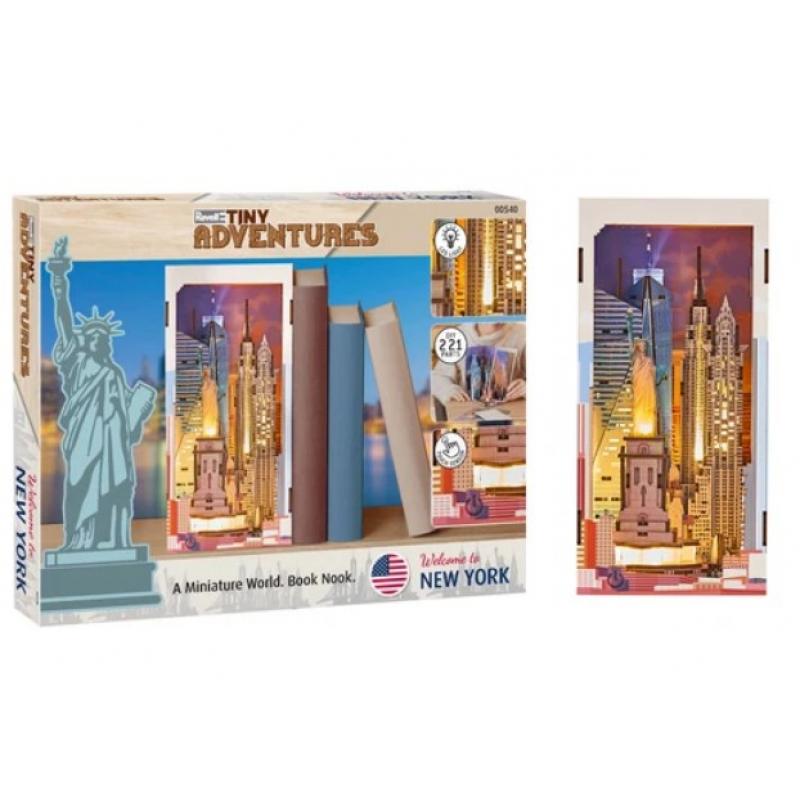Revell 3D Puzzle: Tiny Adventures - New York - Book Nook