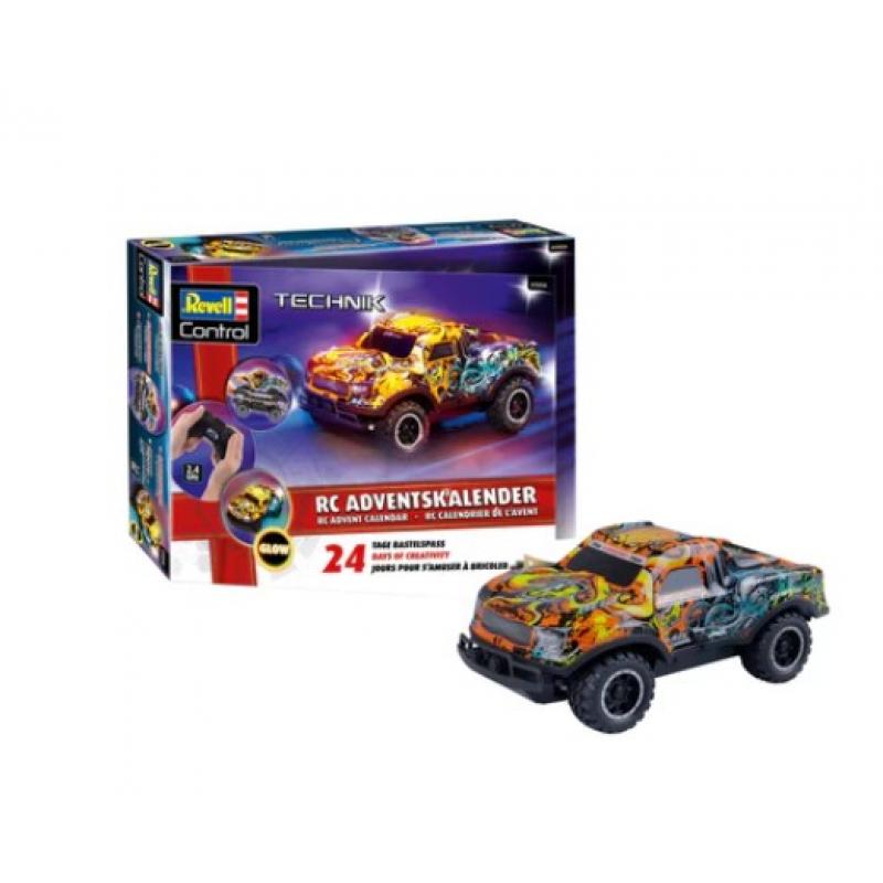 Revell Control: 01056 RC Technik Christmas Driver Assembly Kits Advent Calendar