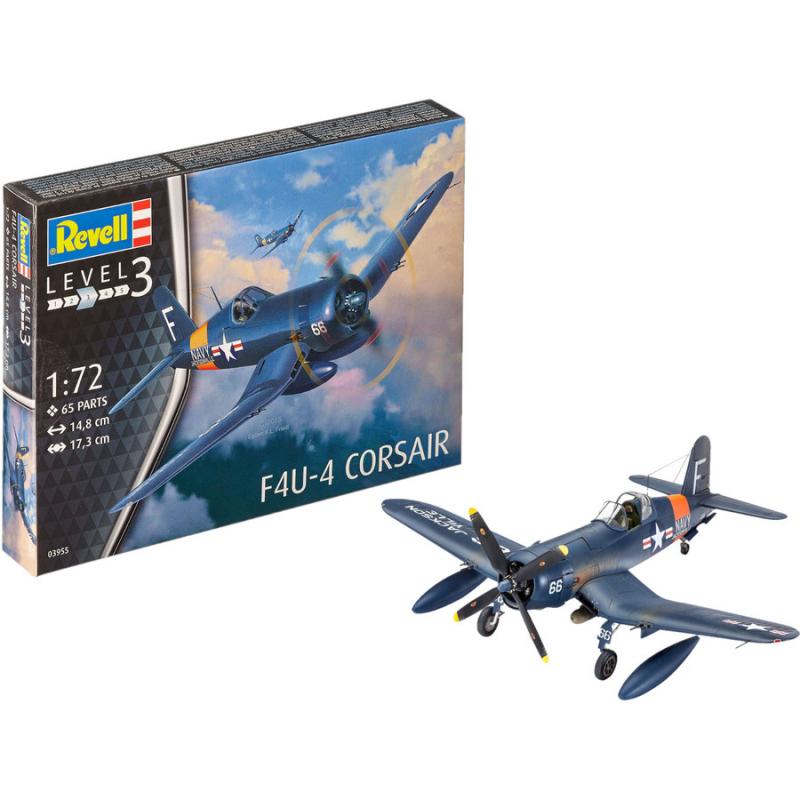 Revell: 1:72 Model Set F4U-4 Corsair