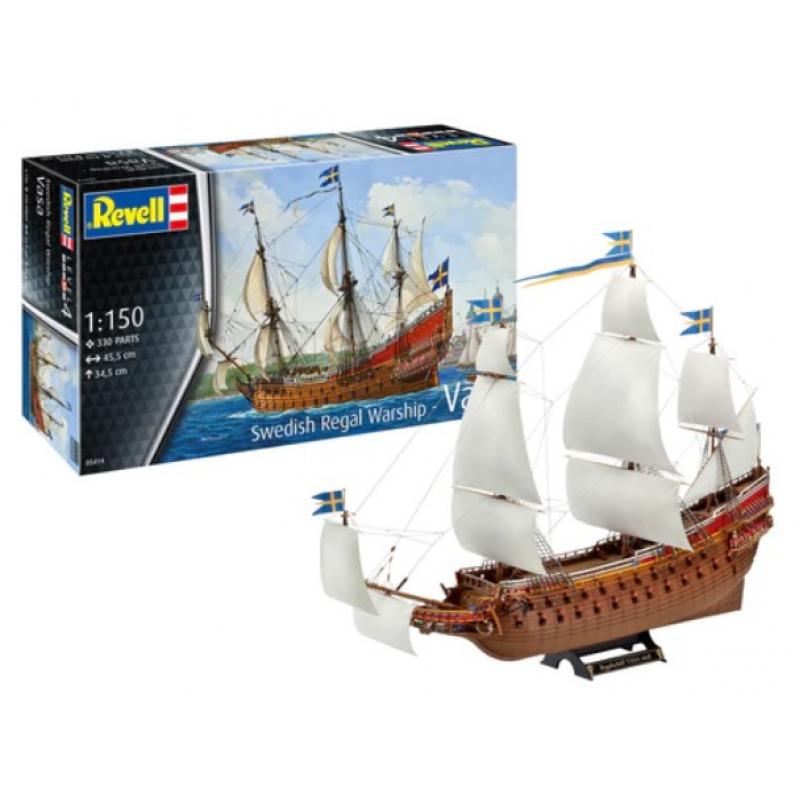 Revell: 1/150 Swedish Regal Warship Vasa 1628