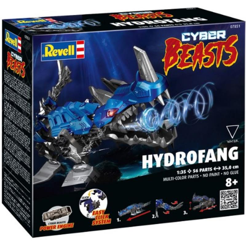 Revell: 07851 Cyber Beasts - HydroFang Blue