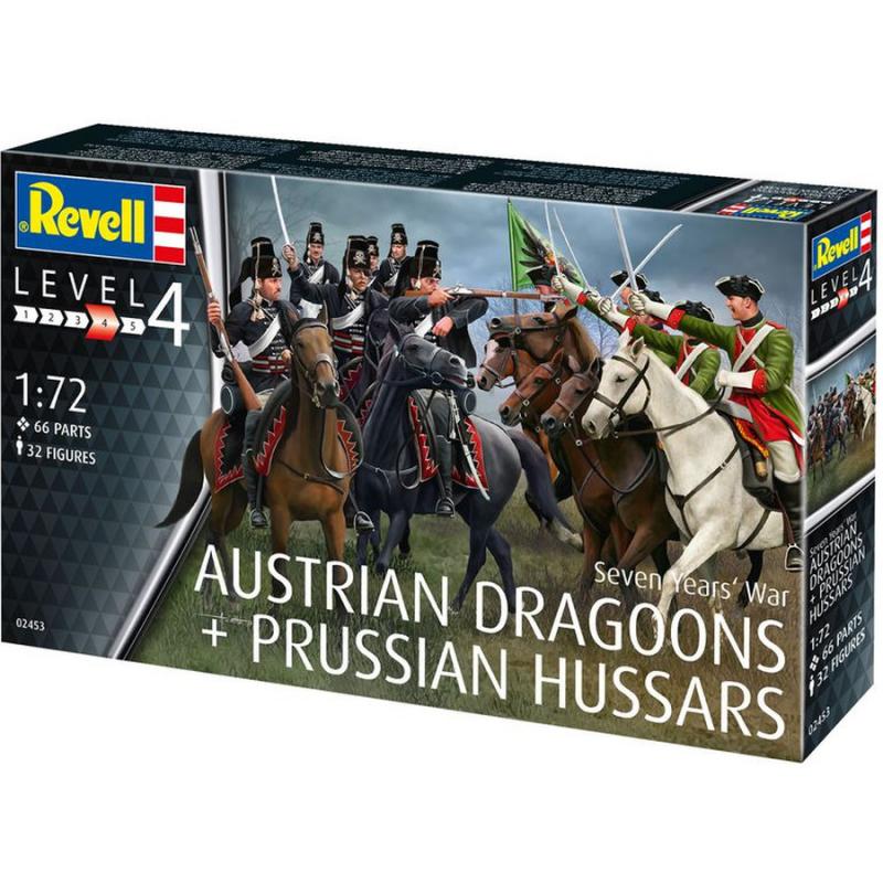 Revell: 1:72 Seven Years War (Austrian Draggons & Prussian Hussars)