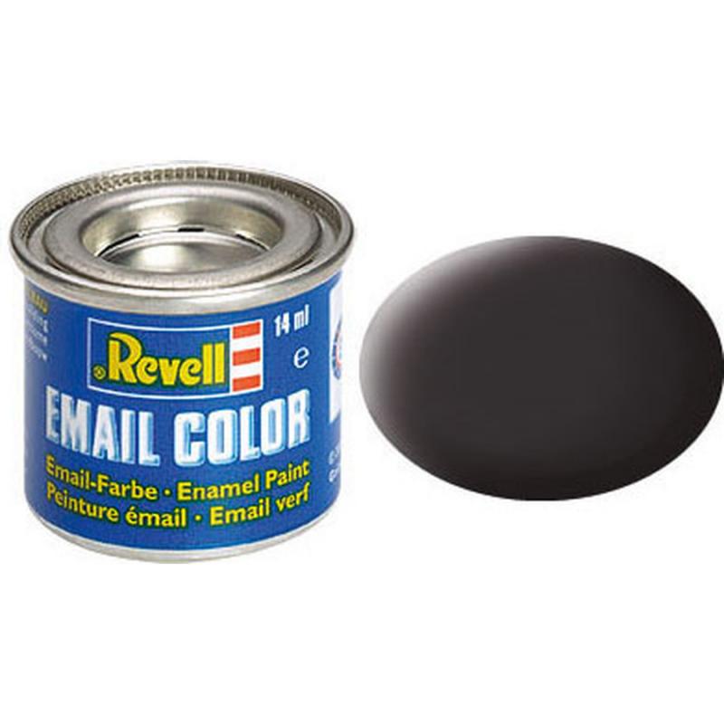 Matt Tar Black (RAL 9021) Email Color 14ml