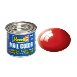 Email Color Enamel Gloss Fiery Red (RAL 3000) 14ml