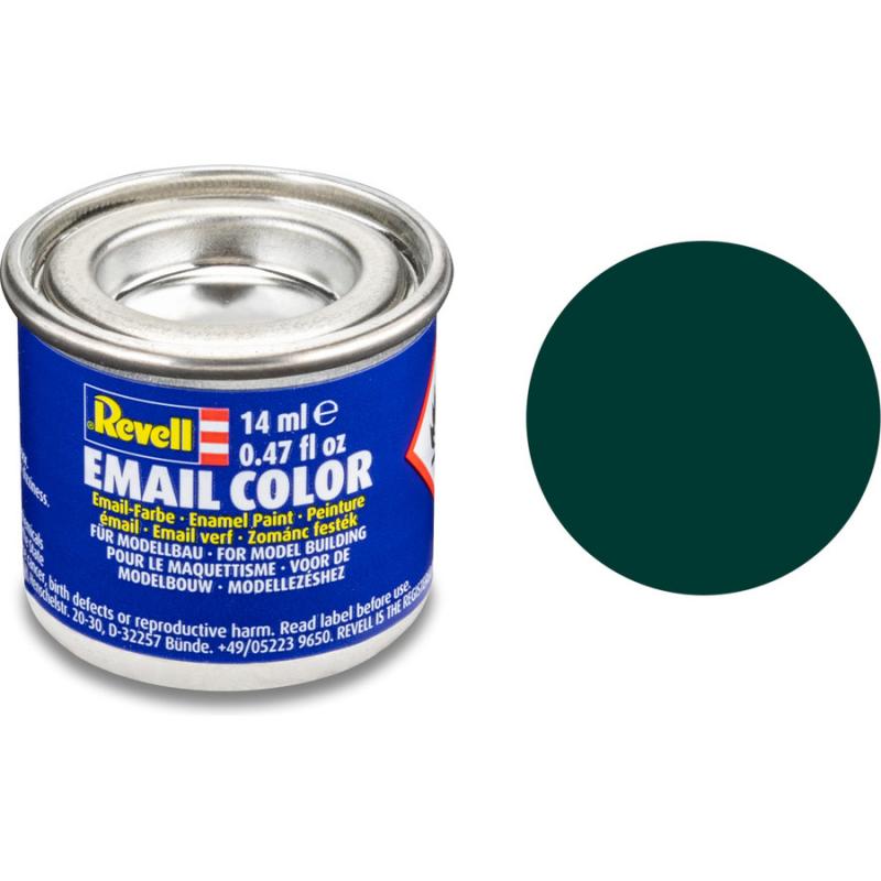 Email Color Enamel Matt Black Green 14ml
