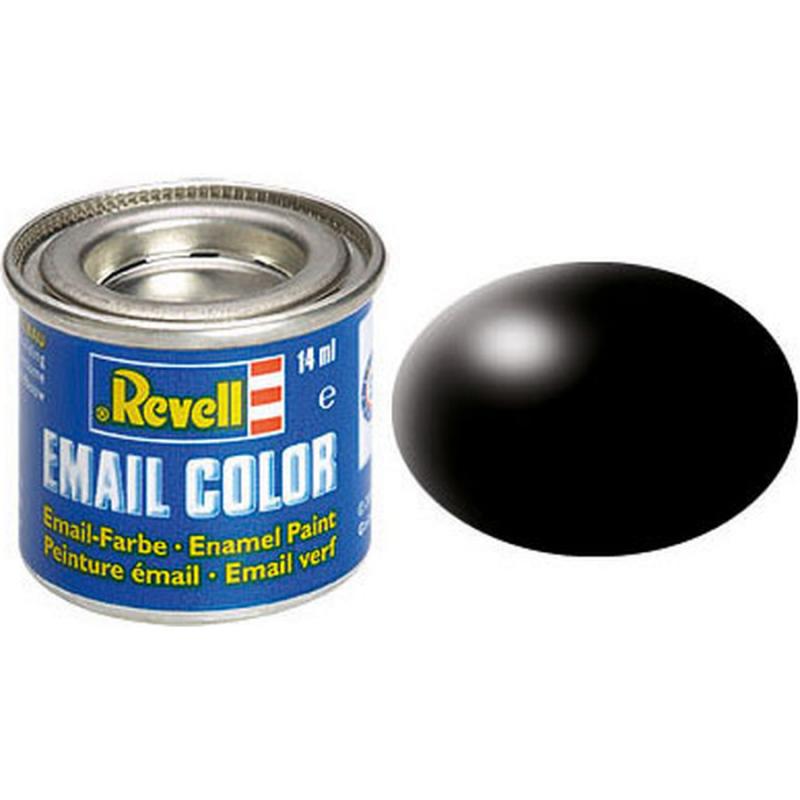 Silk Black (RAL 9005) Email Color Enamel - 14ml
