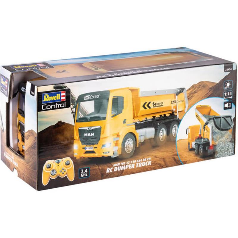 Revell Control RC Dumper Truck MAN TGS 33.510 6X4 BB CH