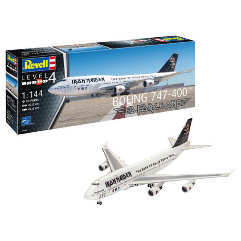 Revell: 1:144 Boeing 747-400 Iron Maiden 
