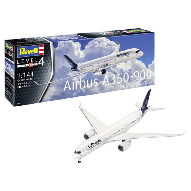Revell: 1:144 Airbus A350-900 Lufthansa New Livery