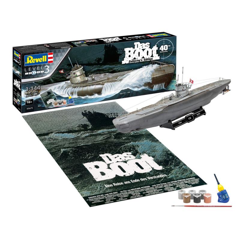 Revell: 1:144 Gift Set Das Boot Movie 40 Years Collector's Edition