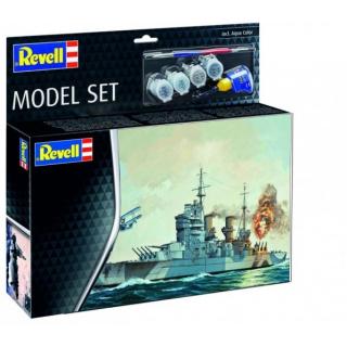 Revell: 1:1200 Model Set Battleship HMS Duke of York