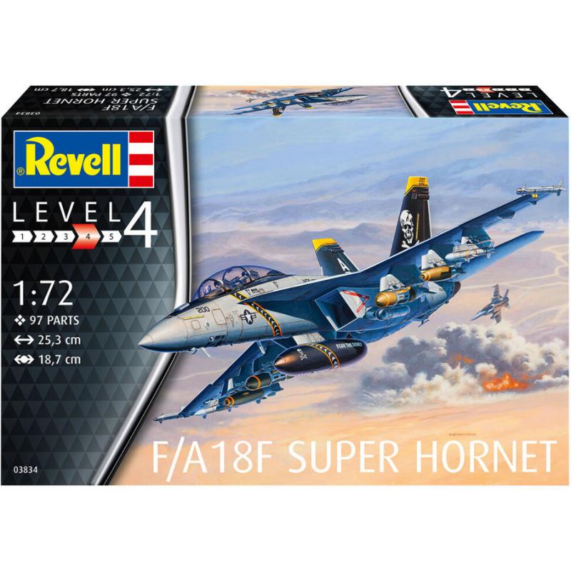 1:72 F/A-18F Super Hornet - 03834 Revell