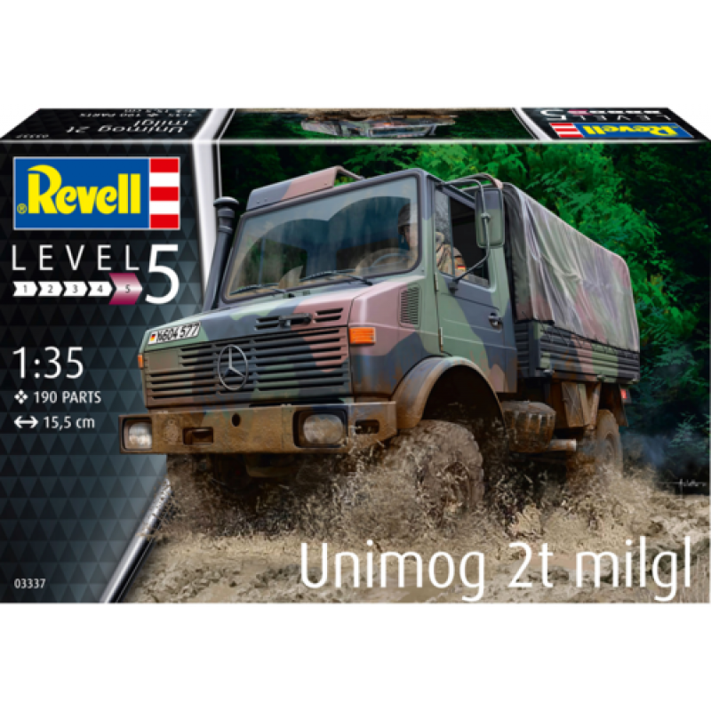 Revell: 1:35 Unimog 2T milgl