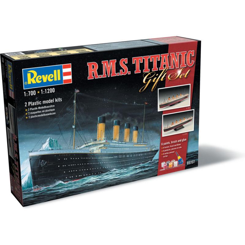 Revell: 1:700 & 1:1200 Gift Set R.M.S. Titanic