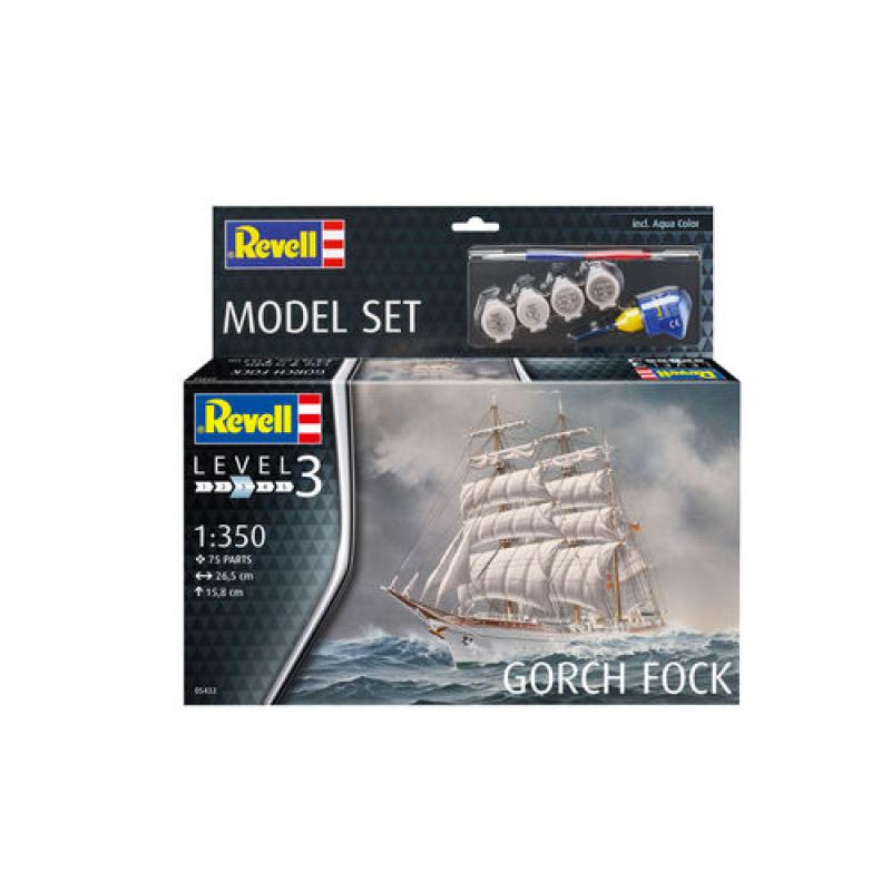 Revell: 1:350 Model Set Gorch Fock