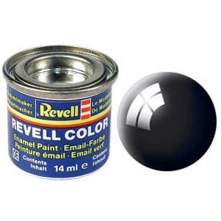 Gloss Black (RAL 9005) Email Color Enamel 14ml