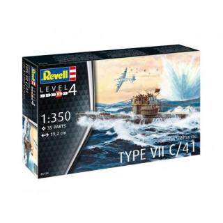 Revell: 1:350 German Submarine Type VII C/41