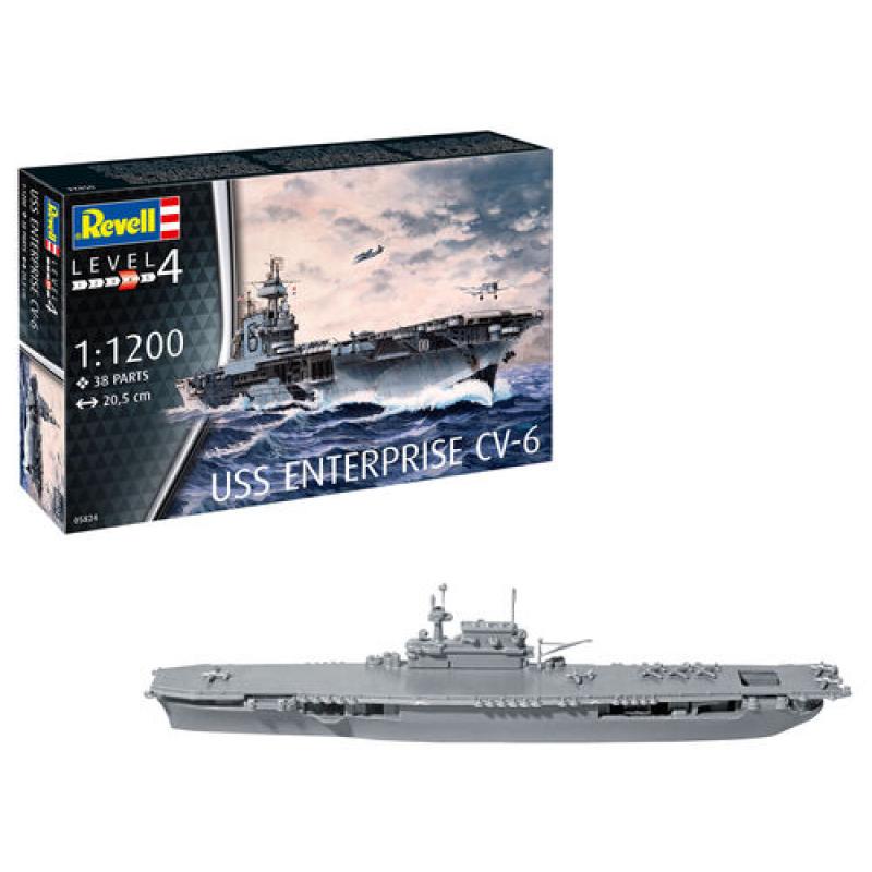 Revell: 1:1200 USS Enterprise CV-6