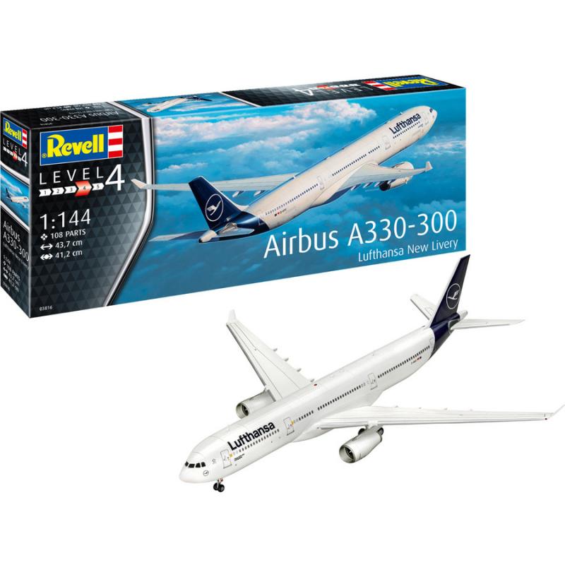 Revell: 1:144 Airbus A330-300 - Lufthansa 