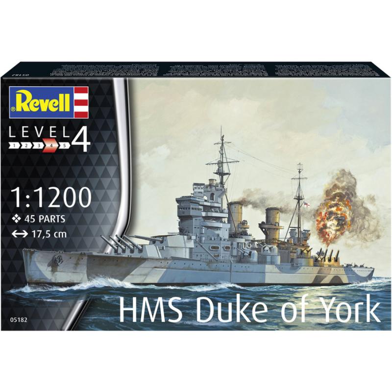 Revell: 1:1200 Battleship HMS Duke of York