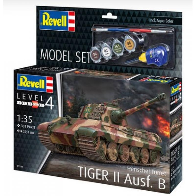 Revell: 1:35 Model Set Tiger II Ausf. B