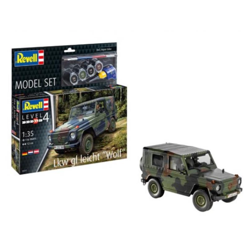Revell: 1:35 Model Set Lkw gl leicht "Wolf"